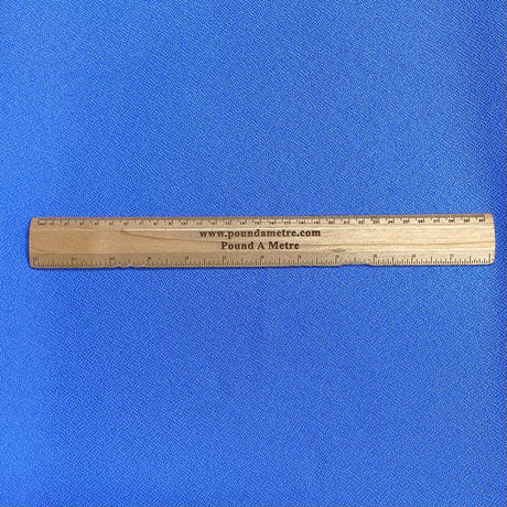 Pound A Metre 3 Metres 3 Metres Luxury Soft Heavy Crepe - 55" Wide (Blue)