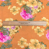 Pound A Metre 3 Metres 3 Metres Luxury Soft Heavy Printed Crepe - 55" Wide (Garden)