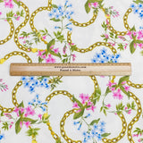 Pound A Metre 3 Metres 3 Metres Luxury Soft Ponte Scuba - 55" Wide (Chains) (EOL)