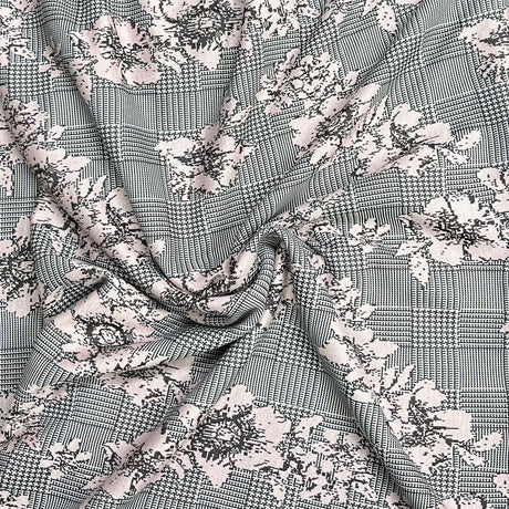Pound A Metre 3 Metres Luxury Soft Ponte Scuba - 55" Wide (Floral)