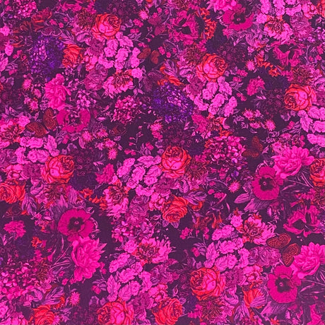 Pound A Metre 3 Metres 3 Metres Luxury Soft Ponte Scuba - 55" Wide (Garden) (EOL)