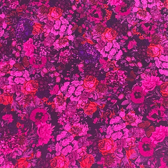 Pound A Metre 3 Metres 3 Metres Luxury Soft Ponte Scuba - 55" Wide (Garden) (EOL)