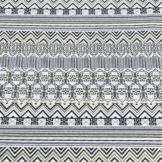 Pound A Metre 3 Metres Luxury Soft Ponte Scuba - 55" Wide (Gold Foil)
