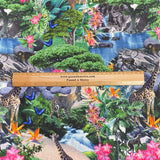 Pound A Metre 3 Metres 3 Metres Luxury Soft Ponte Scuba - 55" Wide (Jungle) (EOL)