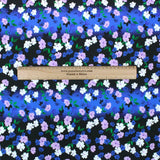 Pound A Metre 3 Metres 3 Metres Luxury Soft Ponte Scuba - 55" Wide (Night Floral)