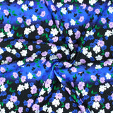 Pound A Metre 3 Metres 3 Metres Luxury Soft Ponte Scuba - 55" Wide (Night Floral)