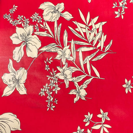 Pound A Metre 3 Metres 3 Metres Luxury Soft Ponte Scuba - 55" Wide (Sunset) (EOL)