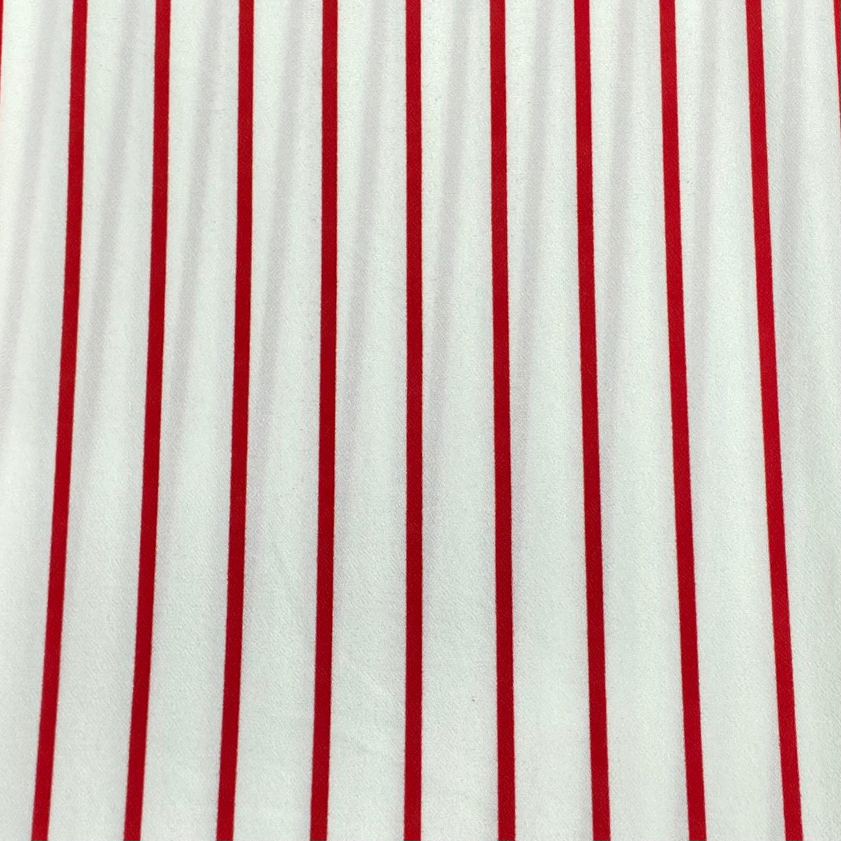 Pound A Metre 3 Metres 3 Metres Luxury Soft Ponte Scuba - 55" Wide (White & Red)