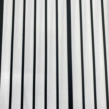 Pound A Metre 3 Metres 3 Metres Luxury Soft Ponte Scuba - 55" Wide (Zebra)