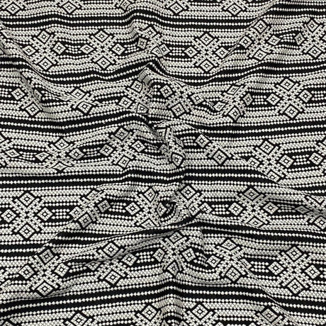 Pound A Metre 3 Metres Luxury Soft Printed Ponte Scuba - 55" Wide (Diamonds)