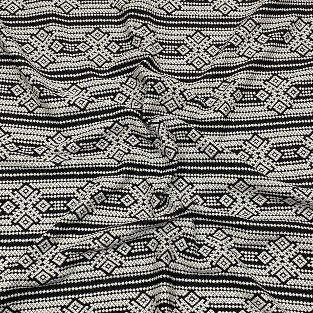 Pound A Metre 3 Metres Luxury Soft Printed Ponte Scuba - 55" Wide (Diamonds)