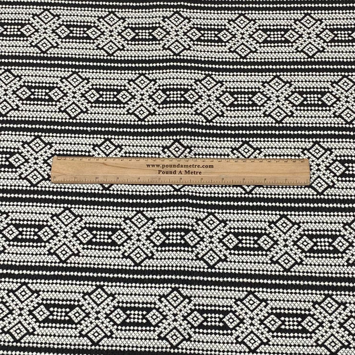 Pound A Metre 3 Metres Luxury Soft Printed Ponte Scuba - 55" Wide (Diamonds)
