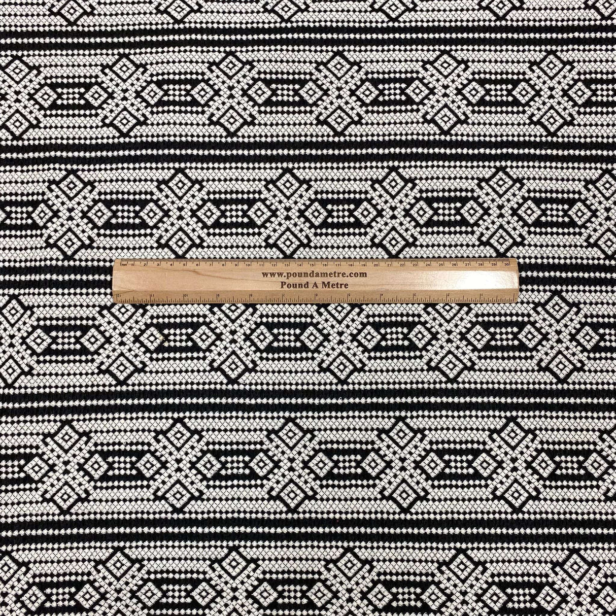 Pound A Metre 3 Metres Luxury Soft Printed Ponte Scuba - 55" Wide (Diamonds)