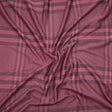 Pound A Metre 3 Metres 3 Metres Luxury Soft Printed Ponte Scuba - 55" Wide (Maroon & Black)