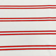 Pound A Metre 3 Metres Luxury Soft Printed Ponte Scuba - 55" Wide - (Red & White)