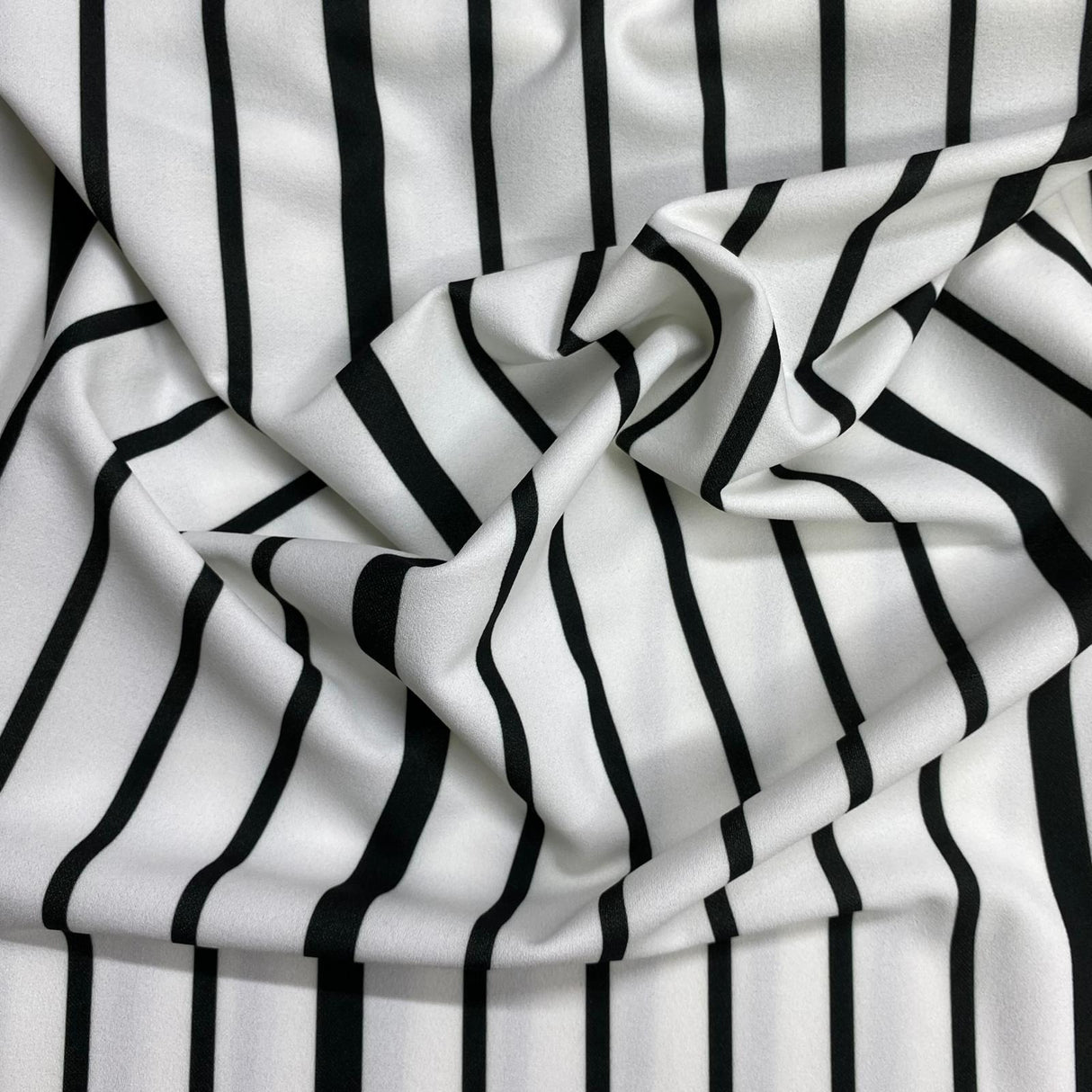 Pound A Metre 3 Metres Luxury Soft Printed Ponte Scuba - 55" Wide - (Zebra) (EOL)