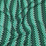 Pound A Metre 3 Metres 3 Metres Luxury Soft Printed Ponte Scuba - 55" Wide (Zigzag)