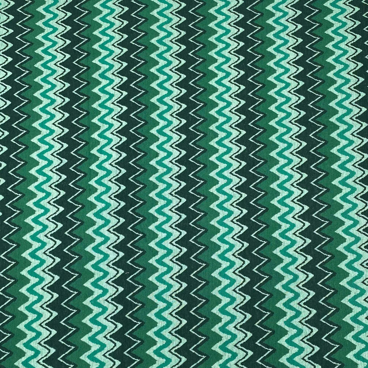 Pound A Metre 3 Metres 3 Metres Luxury Soft Printed Ponte Scuba - 55" Wide (Zigzag)