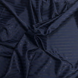 Pound A Metre 3 Metres Luxury Soft Satin Jersey - 55" Wide (Navy)