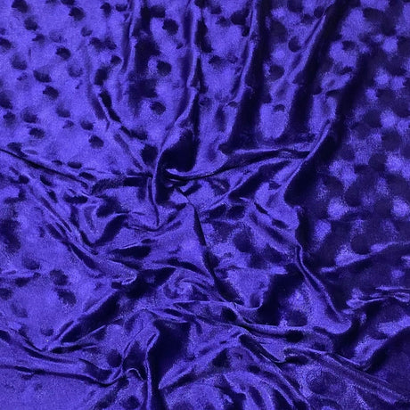 Pound A Metre 3 Metres 3 Metres Luxury Spandex Velvet 55" Wide (Royal)