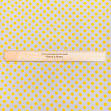 Pound A Metre 3 Metres Luxury Suede Fabric- 60'' Wide - (Polka)