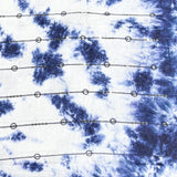 Pound A Metre 3 Metres, Luxury Tie-Dye Sequin On Rayon- 44'' Wide (Navy)