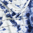 Pound A Metre 3 Metres, Luxury Tie-Dye Sequin On Rayon- 44'' Wide (Navy)
