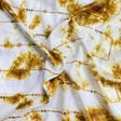 Pound A Metre 3 Metres, Luxury Tie-Dye Sequin On Rayon- 44'' Wide (Yellow)