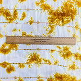 Pound A Metre 3 Metres, Luxury Tie-Dye Sequin On Rayon- 44'' Wide (Yellow)