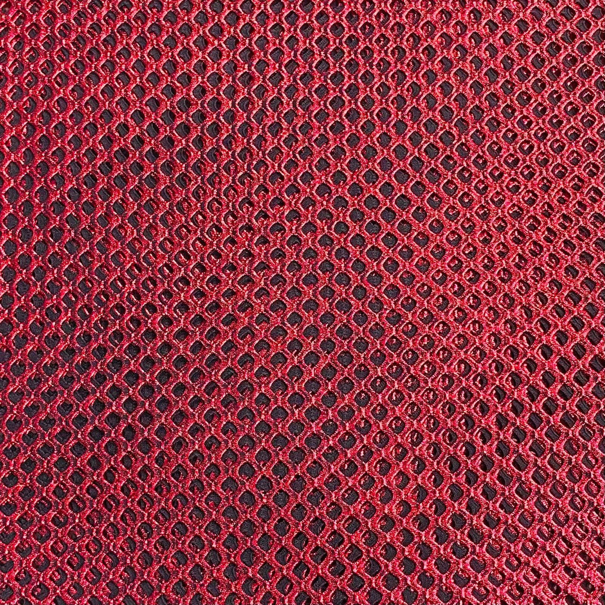 Pound A Metre 3 Metres Metallic Cutwork Jersey 60' wide (Red)