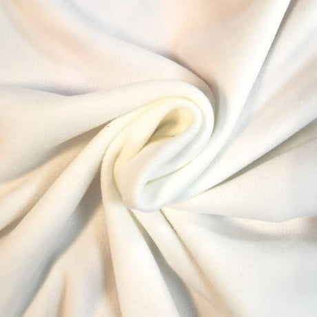 Pound A Metre 3 Metres Plain Anti Pill Polar Fleece 55'' Wide (Cream)