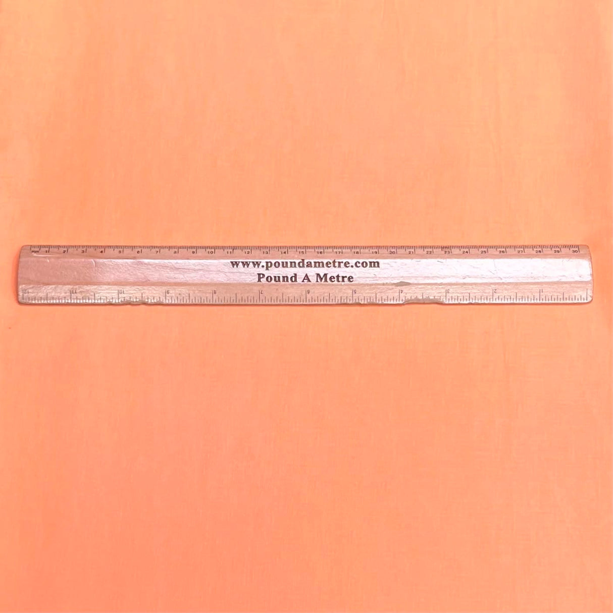 Pound A Metre 3 Metres Polyester Cotton Fabric – 45" Wide (Pale Orange)