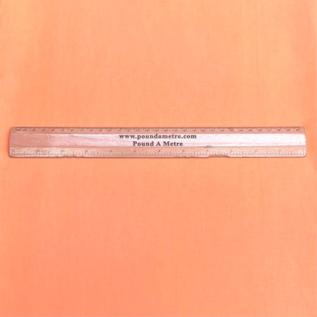 Pound A Metre 3 Metres Polyester Cotton Fabric – 45" Wide (Pale Orange)