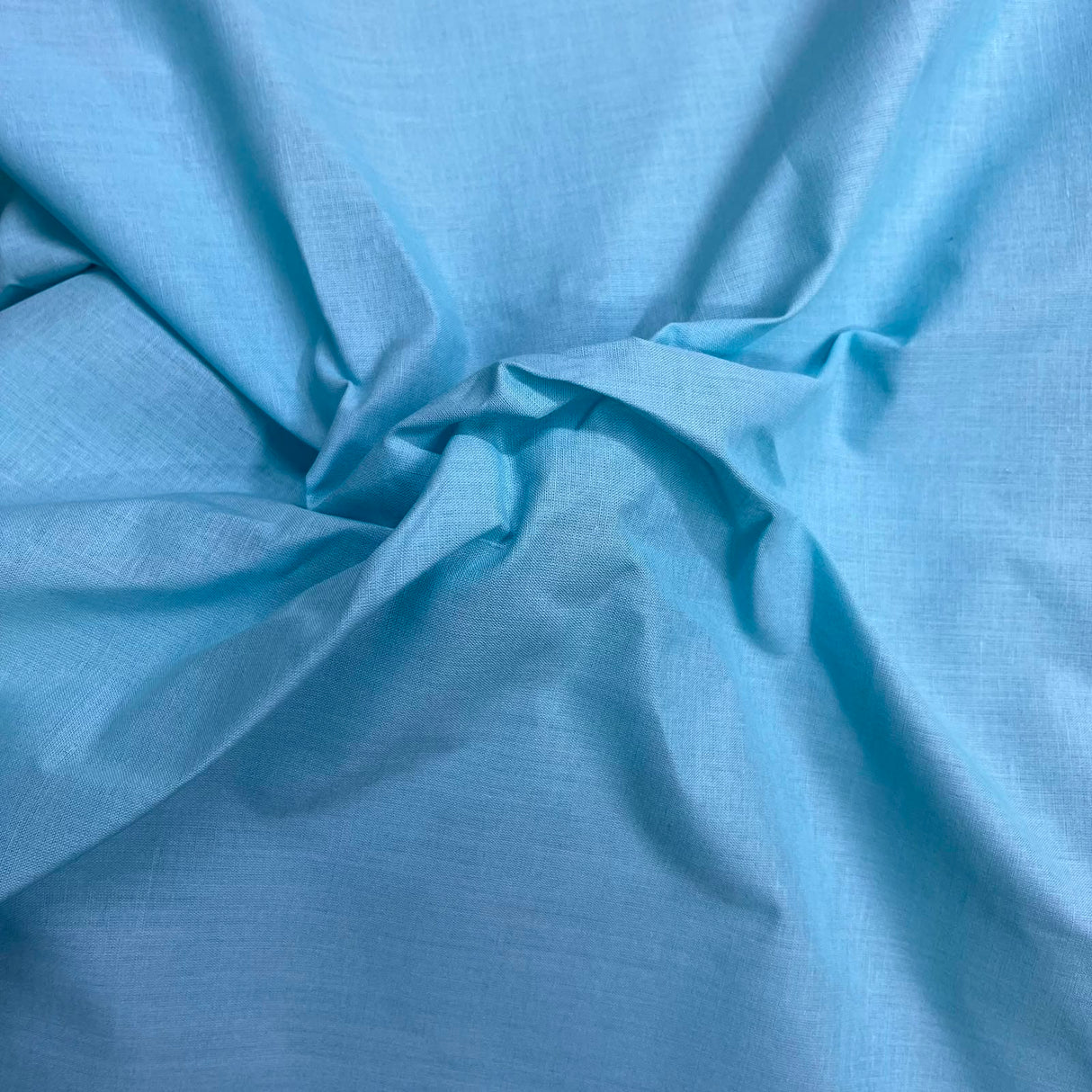 Pound A Metre 3 Metres Polyester Cotton Fabric – 45" Wide (Sky)