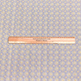 Pound A Metre 3 Metres Polyester Embroidery Cotton Fabric – 45" Wide (Slate Grey Embroidery)