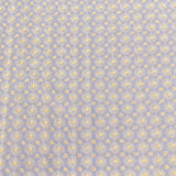 Pound A Metre 3 Metres Polyester Embroidery Cotton Fabric – 45" Wide (Slate Grey Embroidery)