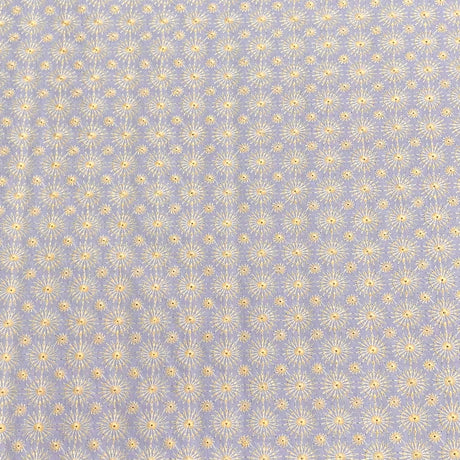 Pound A Metre 3 Metres Polyester Embroidery Cotton Fabric – 45" Wide (Slate Grey Embroidery)