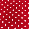 Pound A Metre 3 Metres Premium Animal Printed Soft Fleece  - 55" (Red Polka) (EOL)