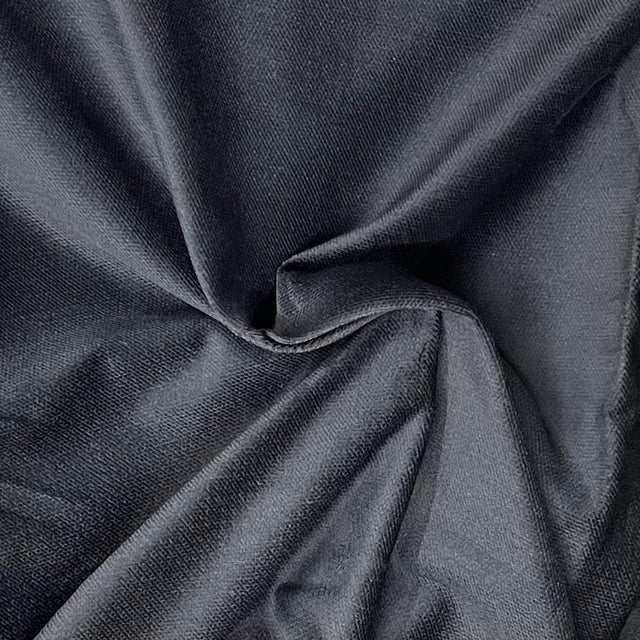 Pound A Metre 3 Metres Premium Corduroy Effect Fabric – 55" Wide (Black)