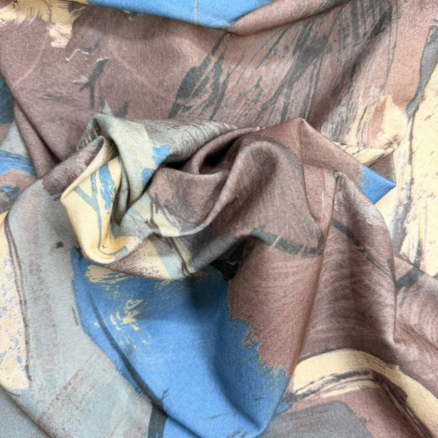 Pound A Metre 3 Metres, Premium Cotton-Feel Jersey Fabric – 55” Wide (Abstract)