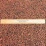 Pound A Metre 3 Metres, Premium Cotton-Feel Jersey Fabric – 55” Wide (Cheetah)