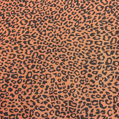 Pound A Metre 3 Metres, Premium Cotton-Feel Jersey Fabric – 55” Wide (Cheetah)