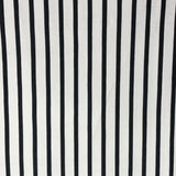 Pound A Metre 3 Metres, Premium Cotton-Feel Jersey Fabric – 55” Wide (Ivory & Black)