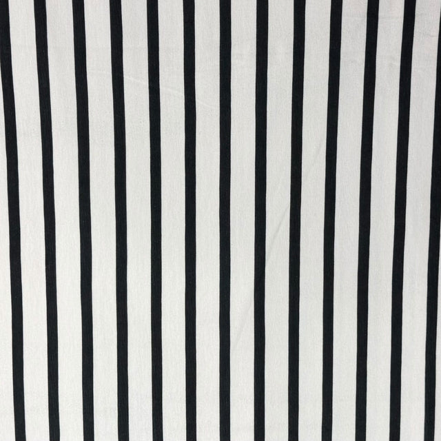 Pound A Metre 3 Metres, Premium Cotton-Feel Jersey Fabric – 55” Wide (Ivory & Black)