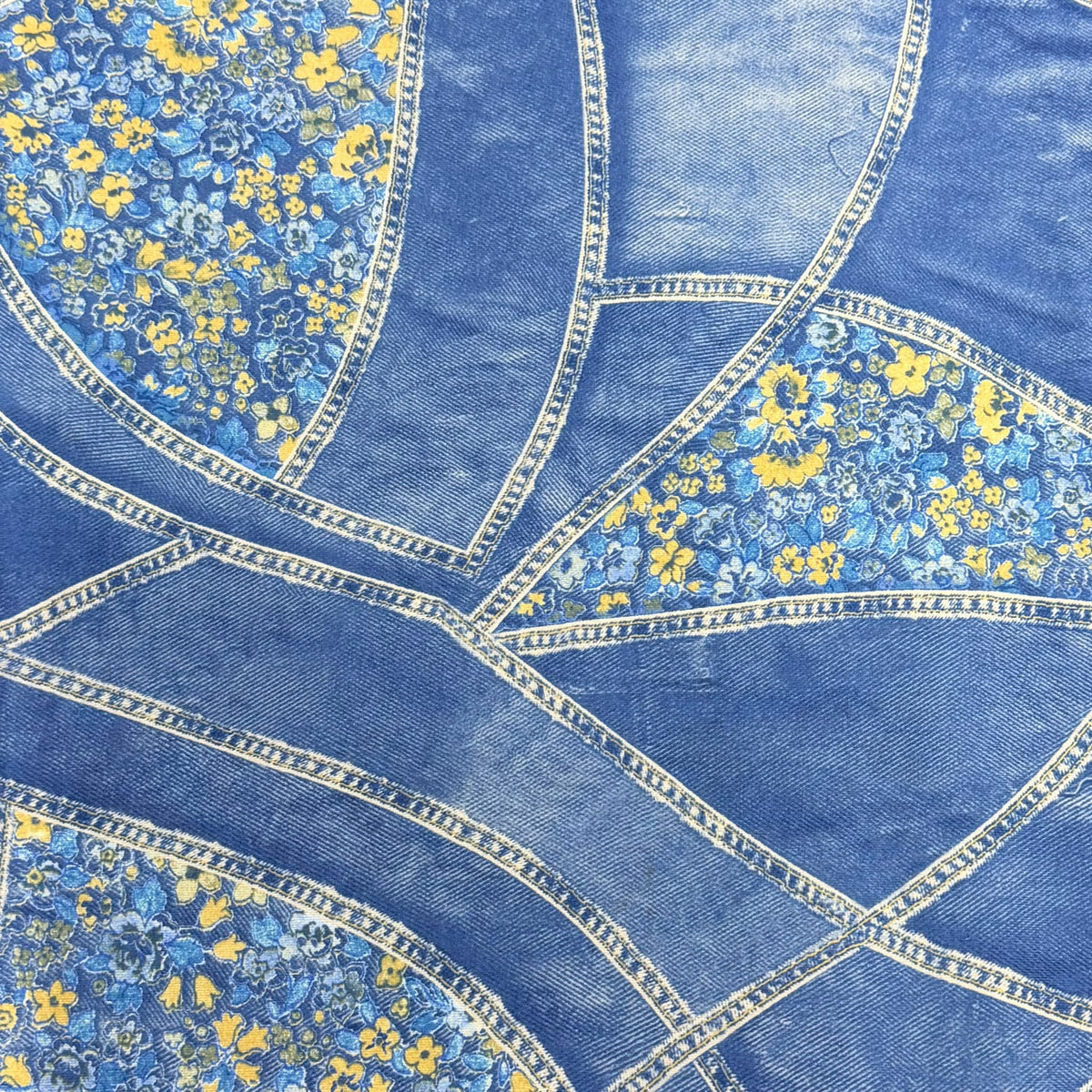 Pound A Metre 3 Metres, Premium Cotton-Feel Jersey Fabric – 55” Wide (Jeans)