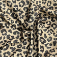 Pound A Metre 3 Metres, Premium Cotton-Feel Jersey Fabric – 55” Wide (Leopard)