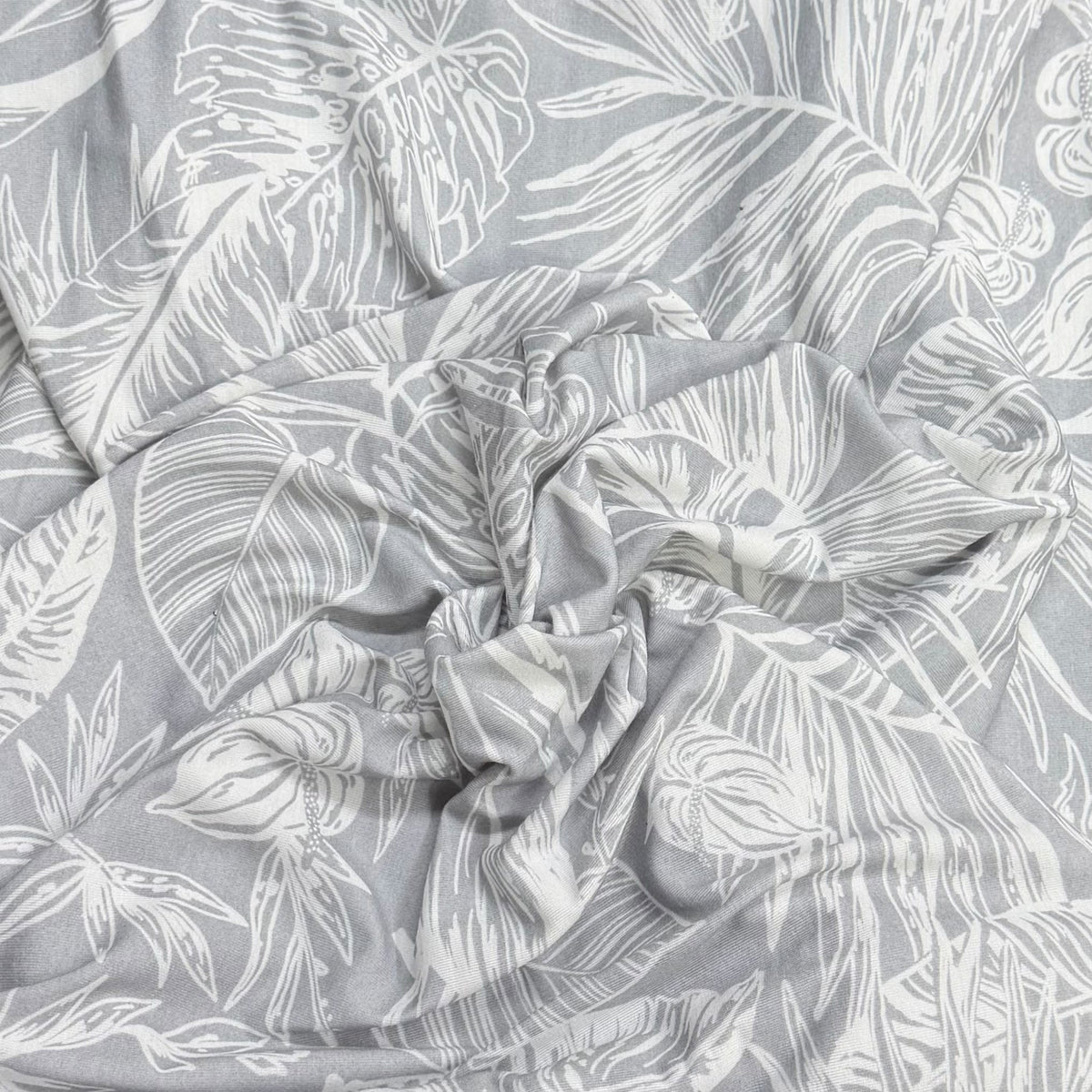 Pound A Metre 3 Metres, Premium Cotton-Feel Jersey Fabric – 55” Wide (Slate Grey)