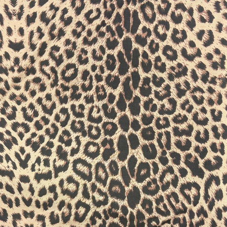 Pound A Metre 3 Metres Premium Cotton Jersey- 55'' Wide -(Cheetah)