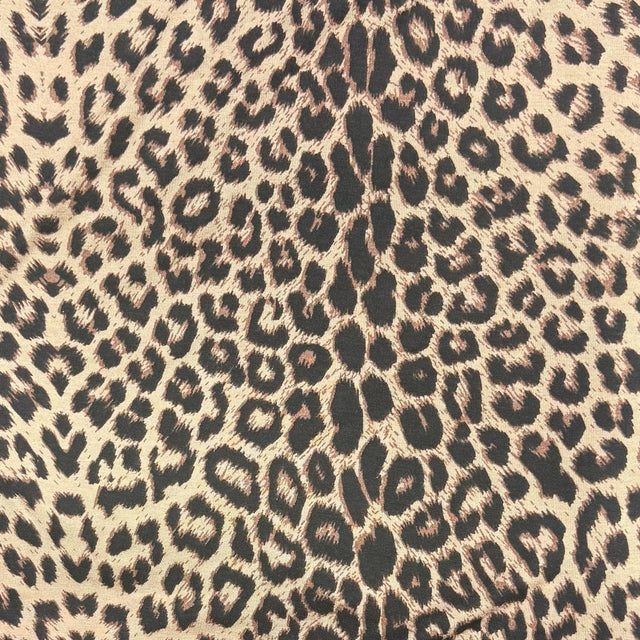 Pound A Metre 3 Metres Premium Cotton Jersey- 55'' Wide -(Cheetah)