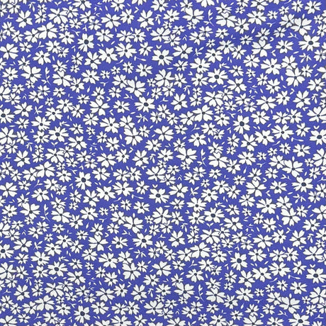 Pound A Metre 3 Metres Premium Cotton Jersey- 55'' Wide -(Purple & White)